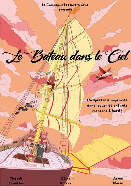 bateau dans le ciel - © ot des ecrins Spectacle immersif : Le bateau dans le ciel_Puy-Saint-Vincent - © ot des ecrins