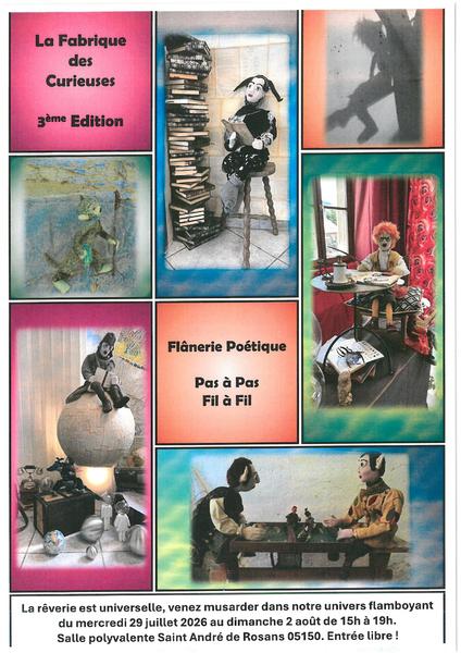 Exposition de la Fabrique des Curieuses