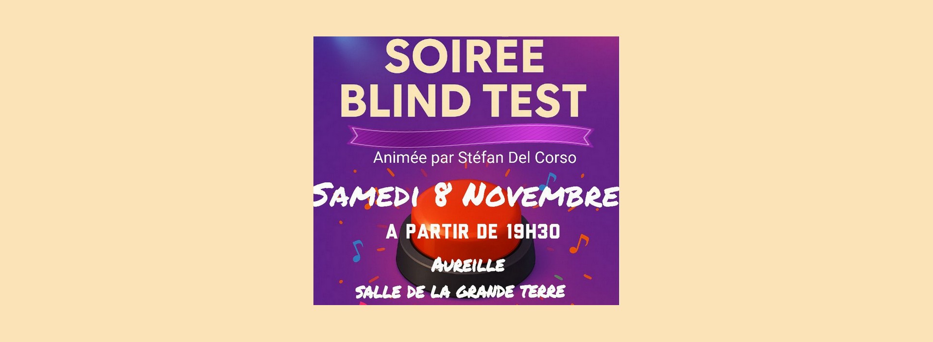 Soirée Blind Test