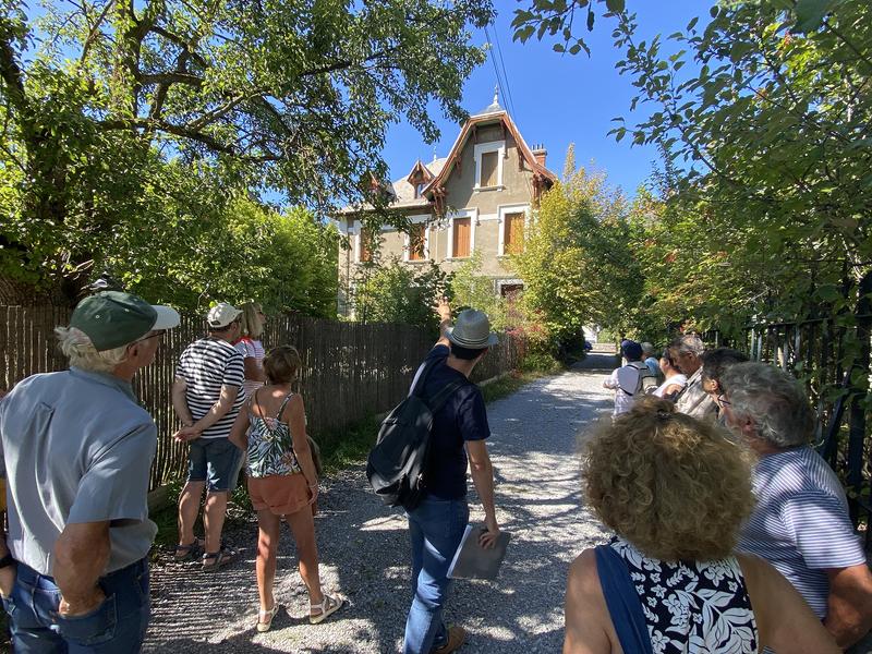 Visite guidée : Les villas de Barcelonnette, retour du Mexique