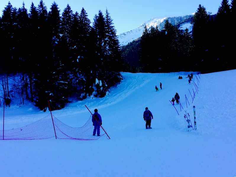 Piste de luge - station du Planolet - St Pierre d'Entremont