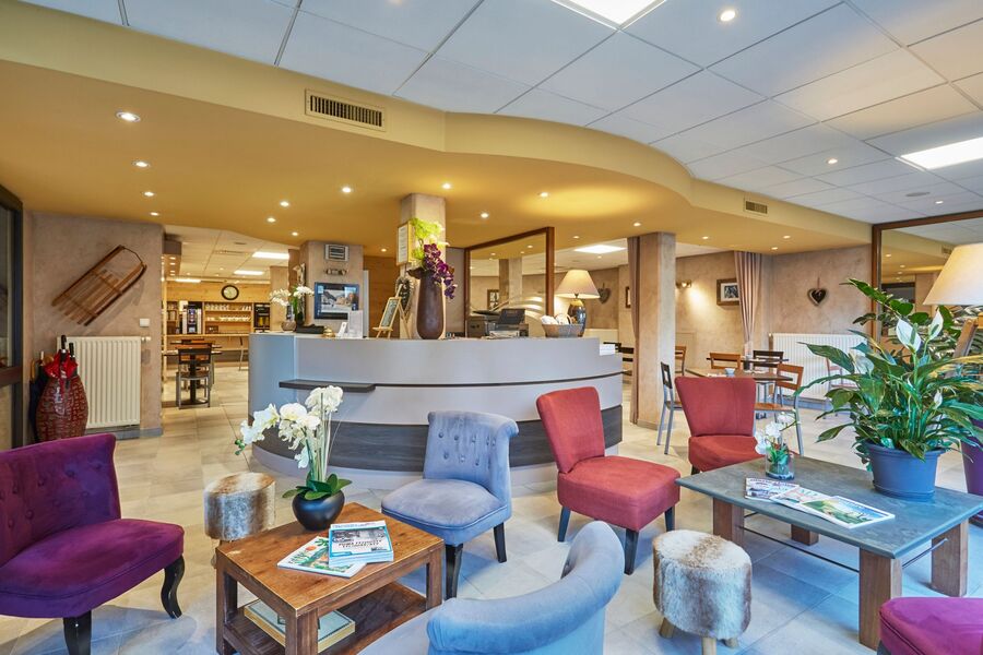 Réception de l'hôtel