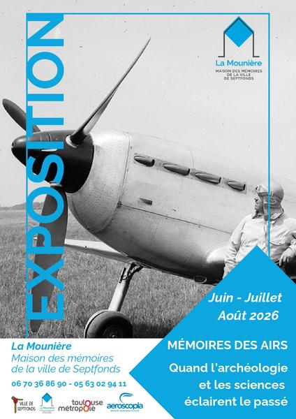 Exposition Mémoires des airs du musée Aeroscopia de Toulouse