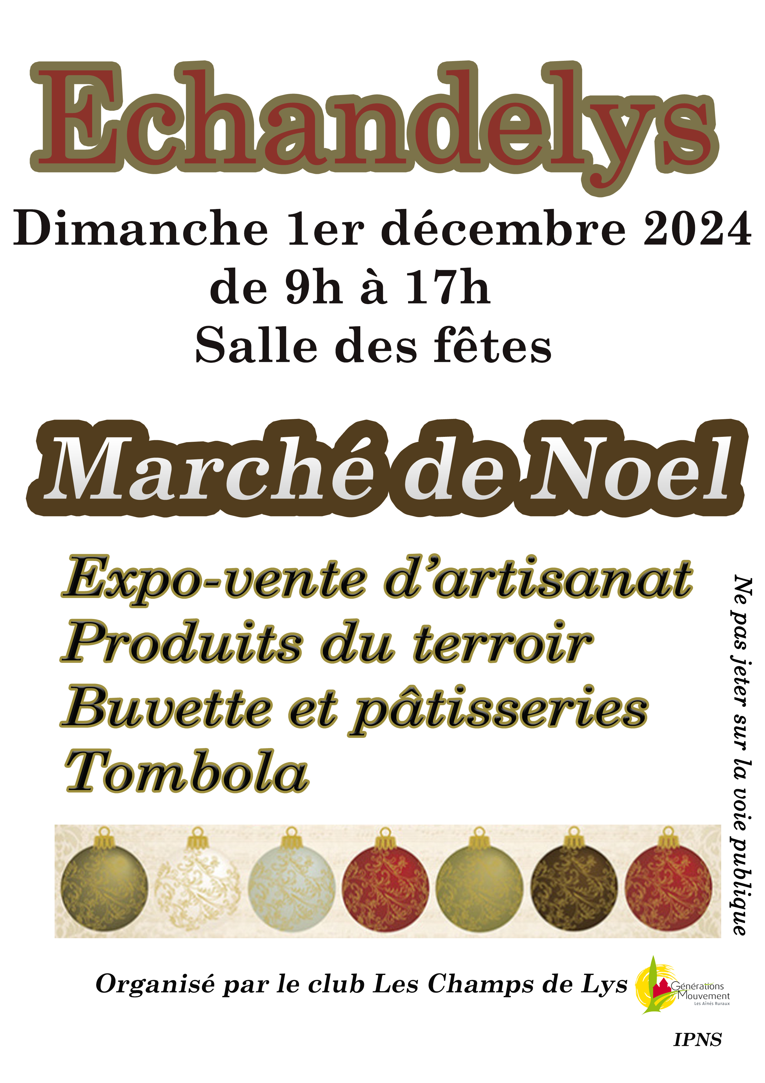 Marché de Noël // Échandelys