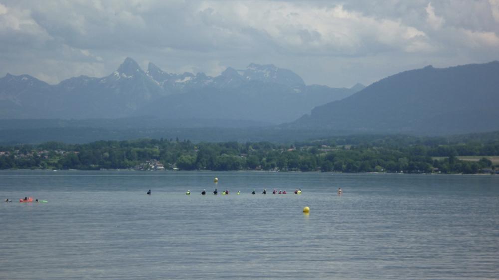 Initiation à la marche aquatique Longe côte_Excenevex