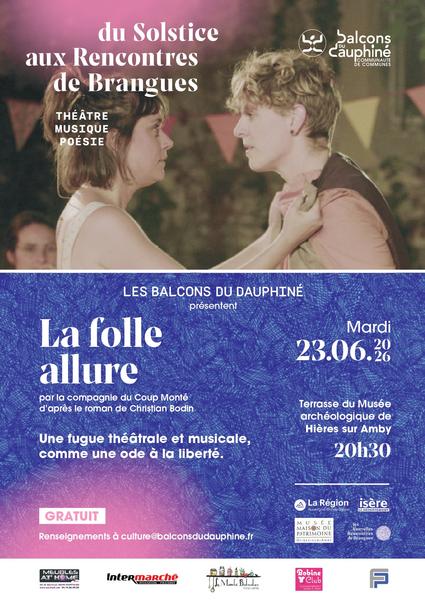 Festival du Solstice aux rencontres de Brangues - récit musical au musée archéologique : La folle allure_Hières-sur-Amby