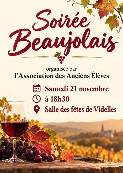 Soiru00e9e Beaujolais u00e0 Videlles_Videlles
