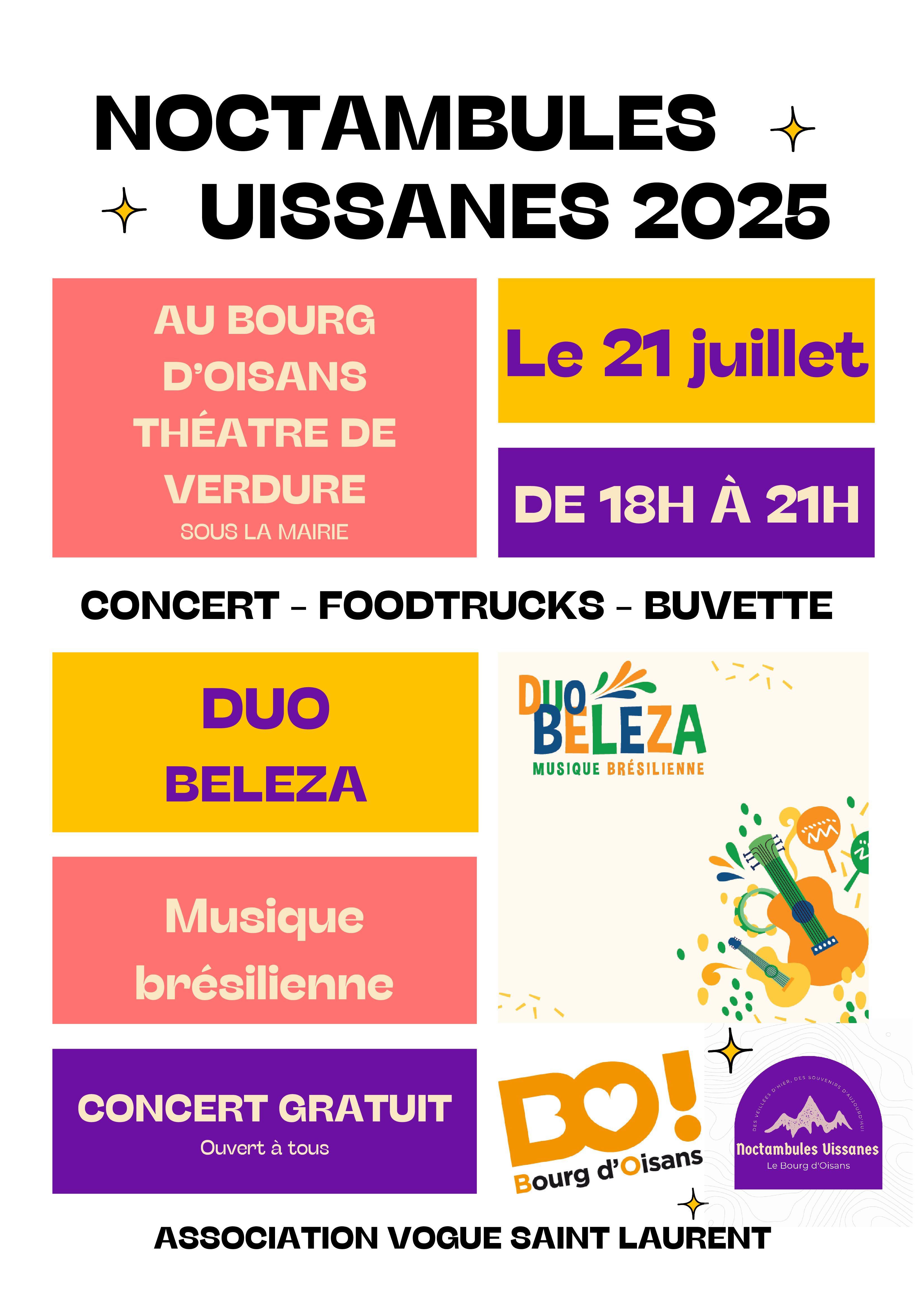 Noctambules Uissanes - DUO BELEZA_Le Bourg-d'Oisans