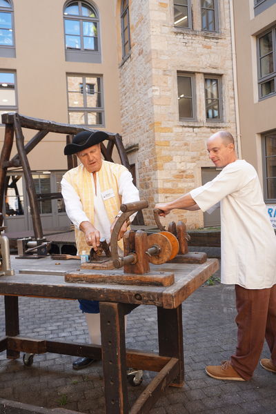 Démonstration avec l'argue