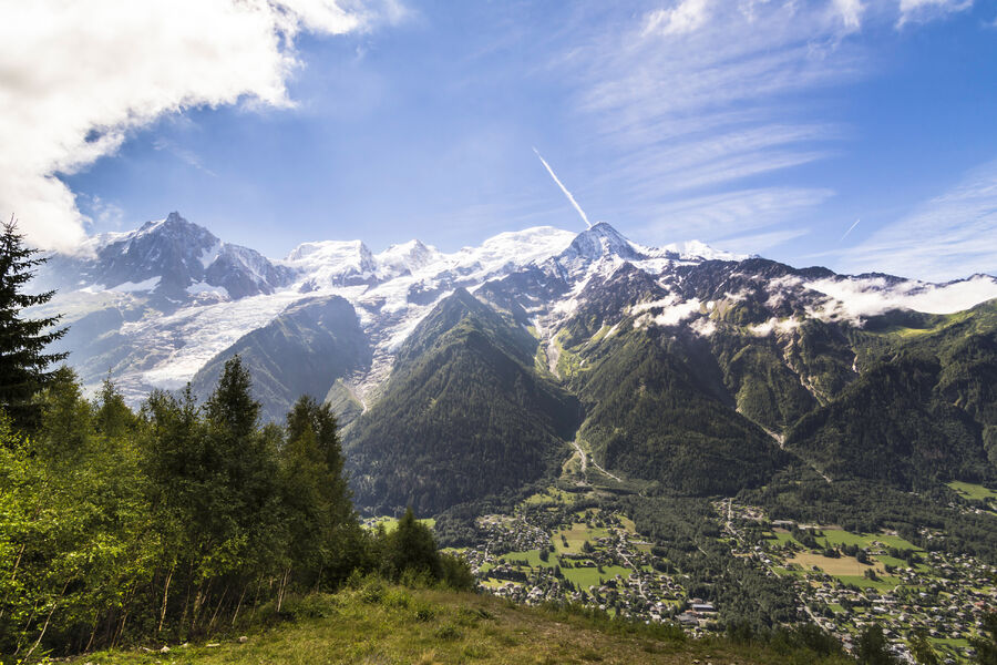 Merlet vue Mont-Blanc