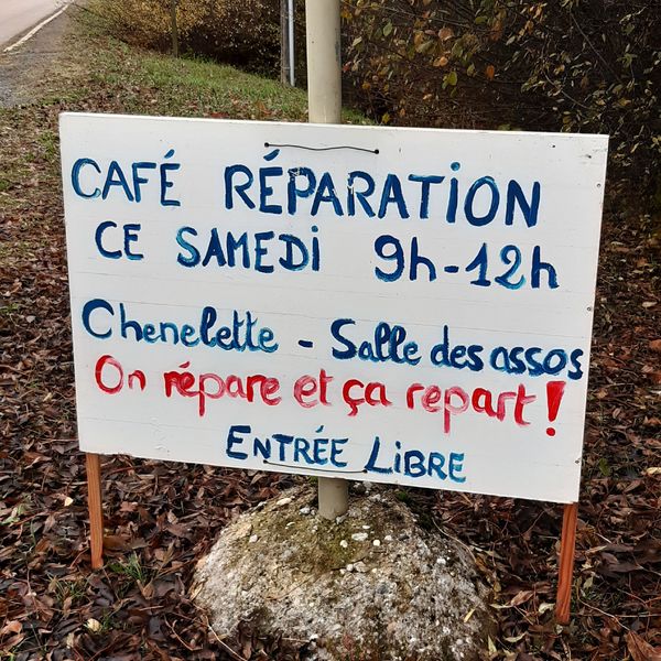 Café-Réparation du Haut-Beaujolais, on réparer et ça repart !