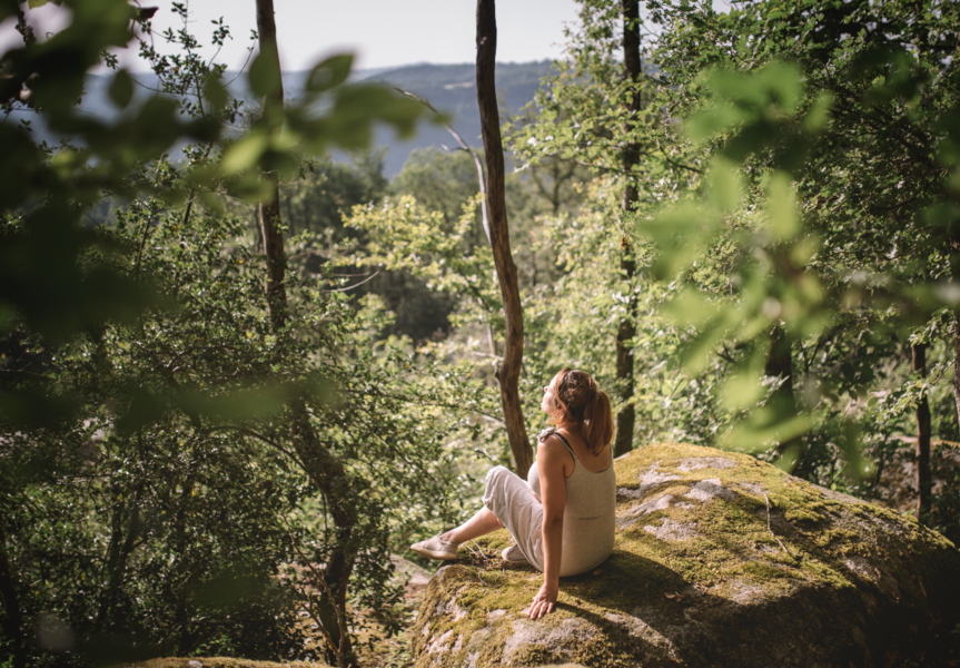 point de vue sur le sentier des merveilles dans le Sidobre