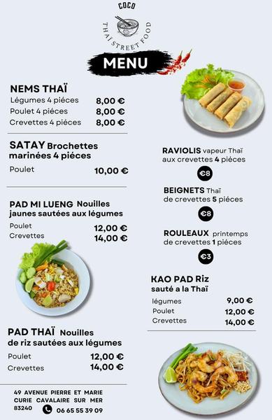 Coco Thaï Street Food_Cavalaire-sur-Mer