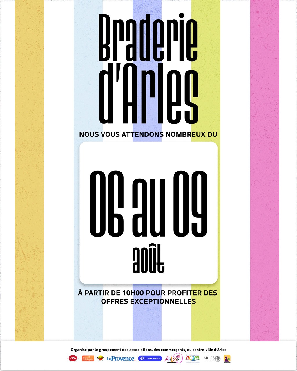 La Braderie d’été du centre-ville