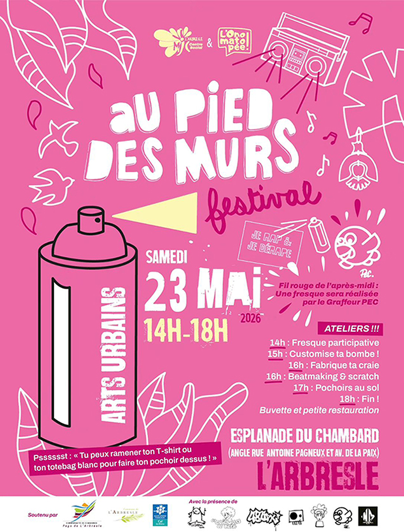 Festival au pied des murs