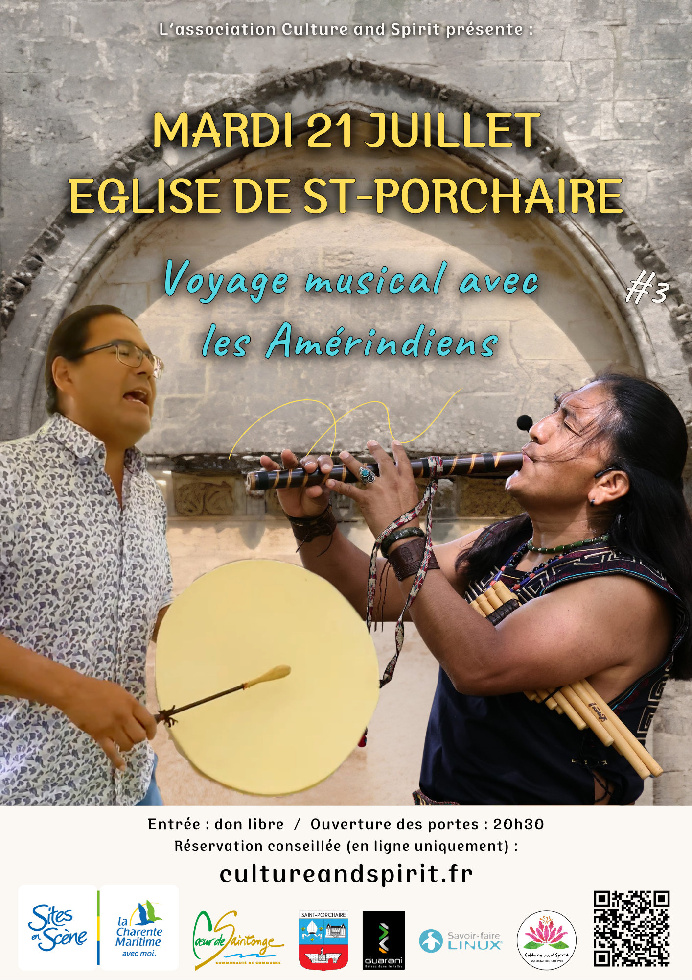 Concert - Voyage musical avec les Amérindiens