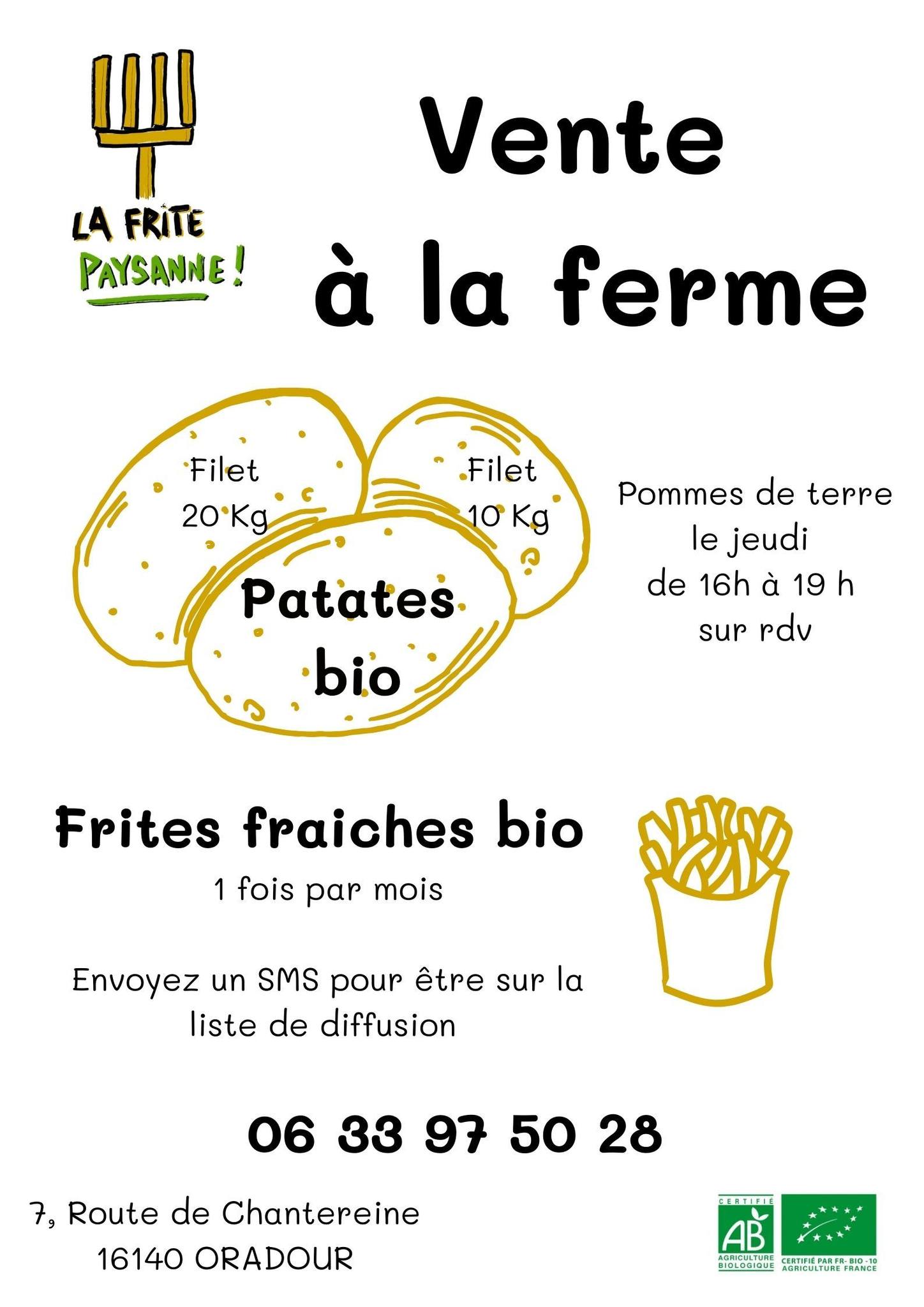 La frite paysanne