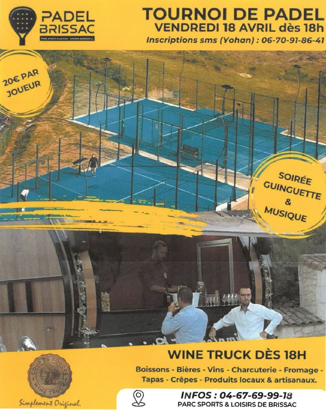Tournoi de Padel_Brissac