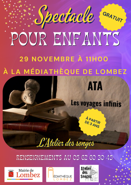 Spectacle : Ata la petite souris_Lombez