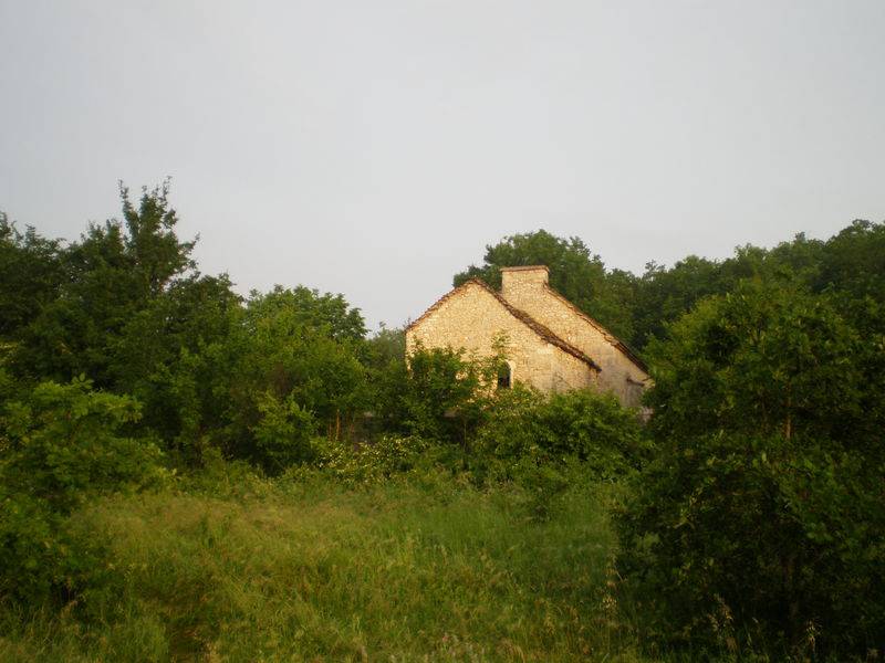 Lever du jour sur l'église de St Maurice d'Echazeaux