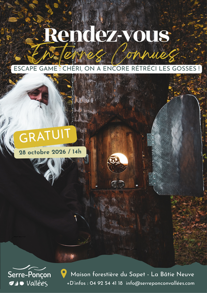 Rendez-vous en terres connues : Escape Game en forêt du Sapet.