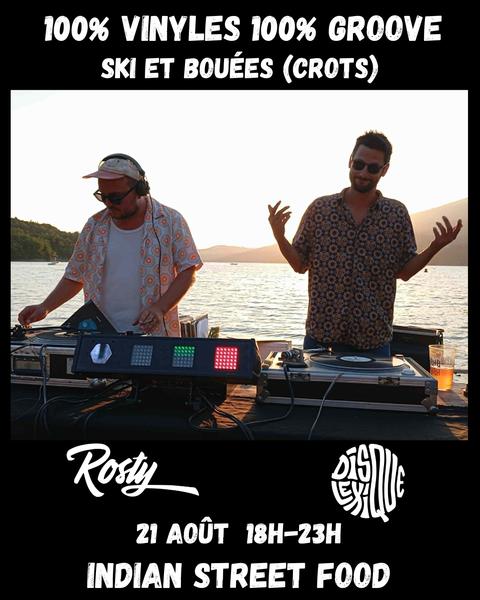 Soirée musique ! 100% vinyles, Rosty et Disque Lexique