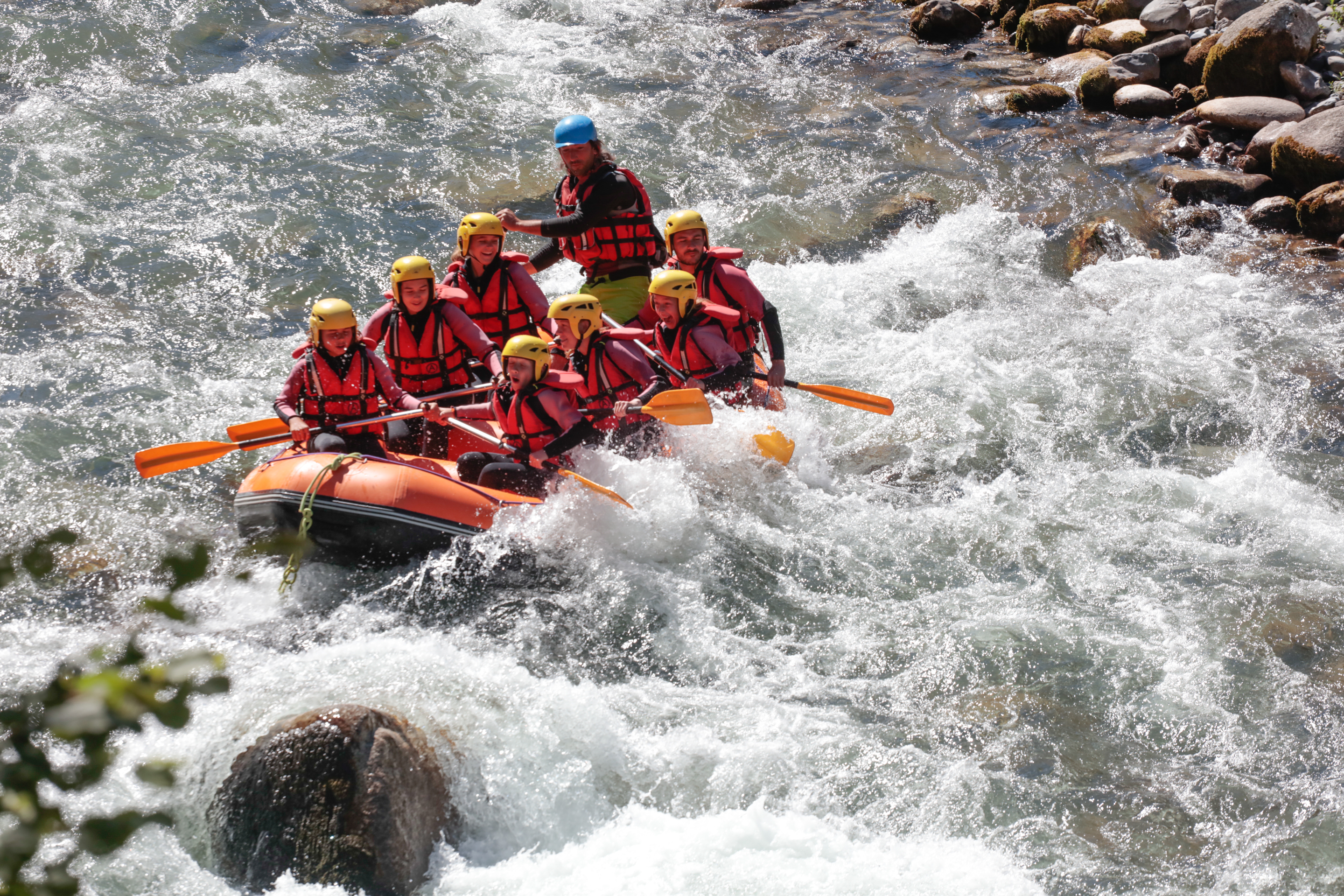 Descente en rafting