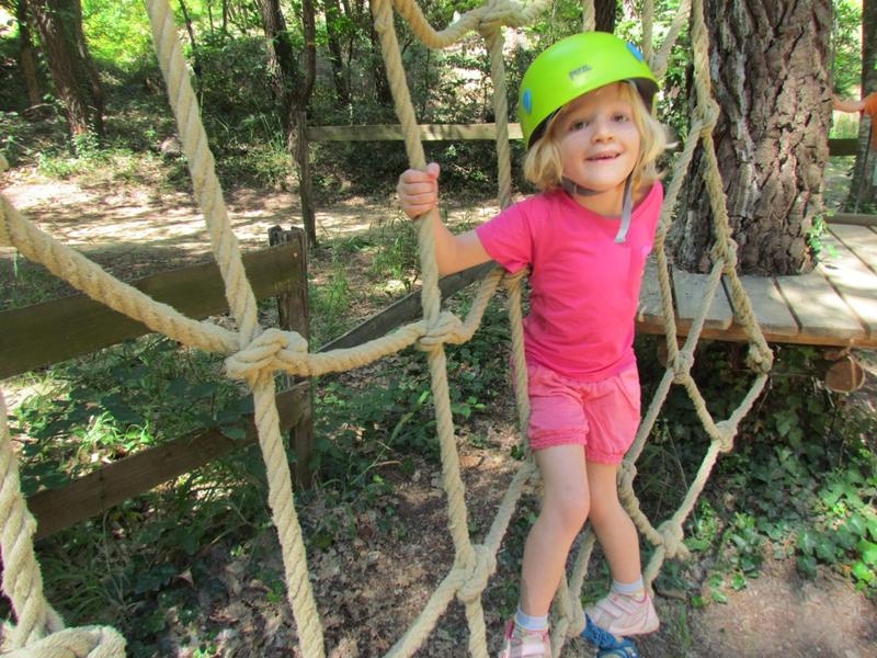 Parcours aventure dans les arbres 