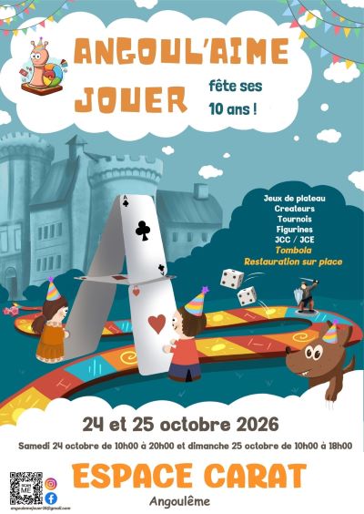Angoul'aime jouer fête ses 10 ans !