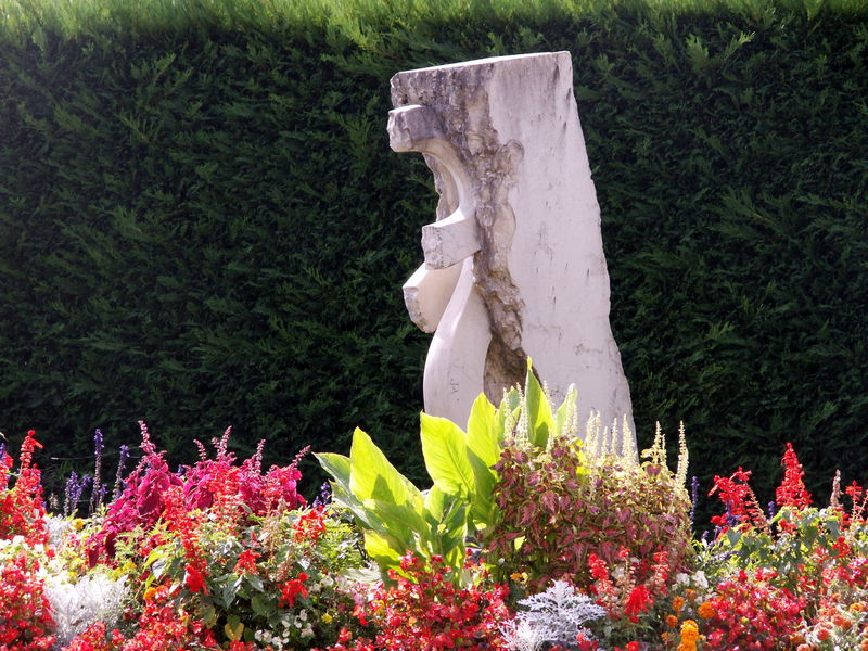 Sculpture Culoz - Un pas et demain sera aujourd'hui