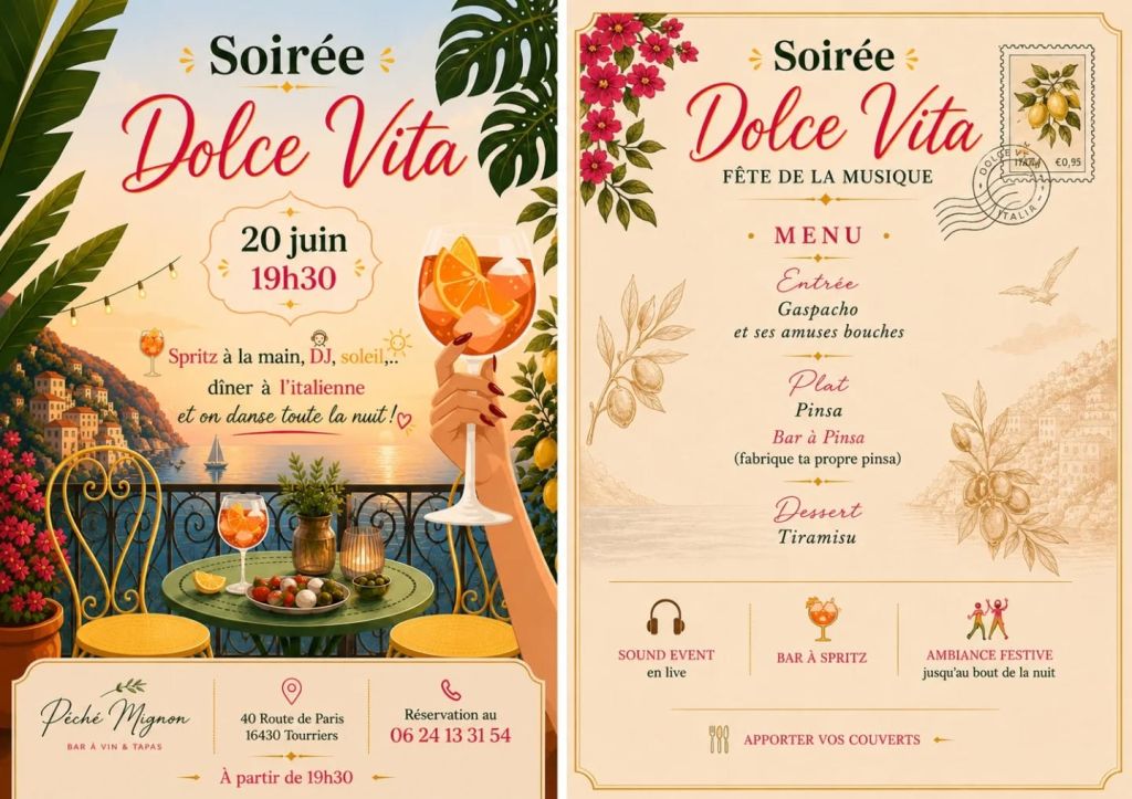 Soirée Dolce Vita