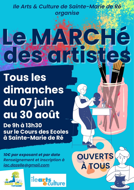 Le marché des artistes