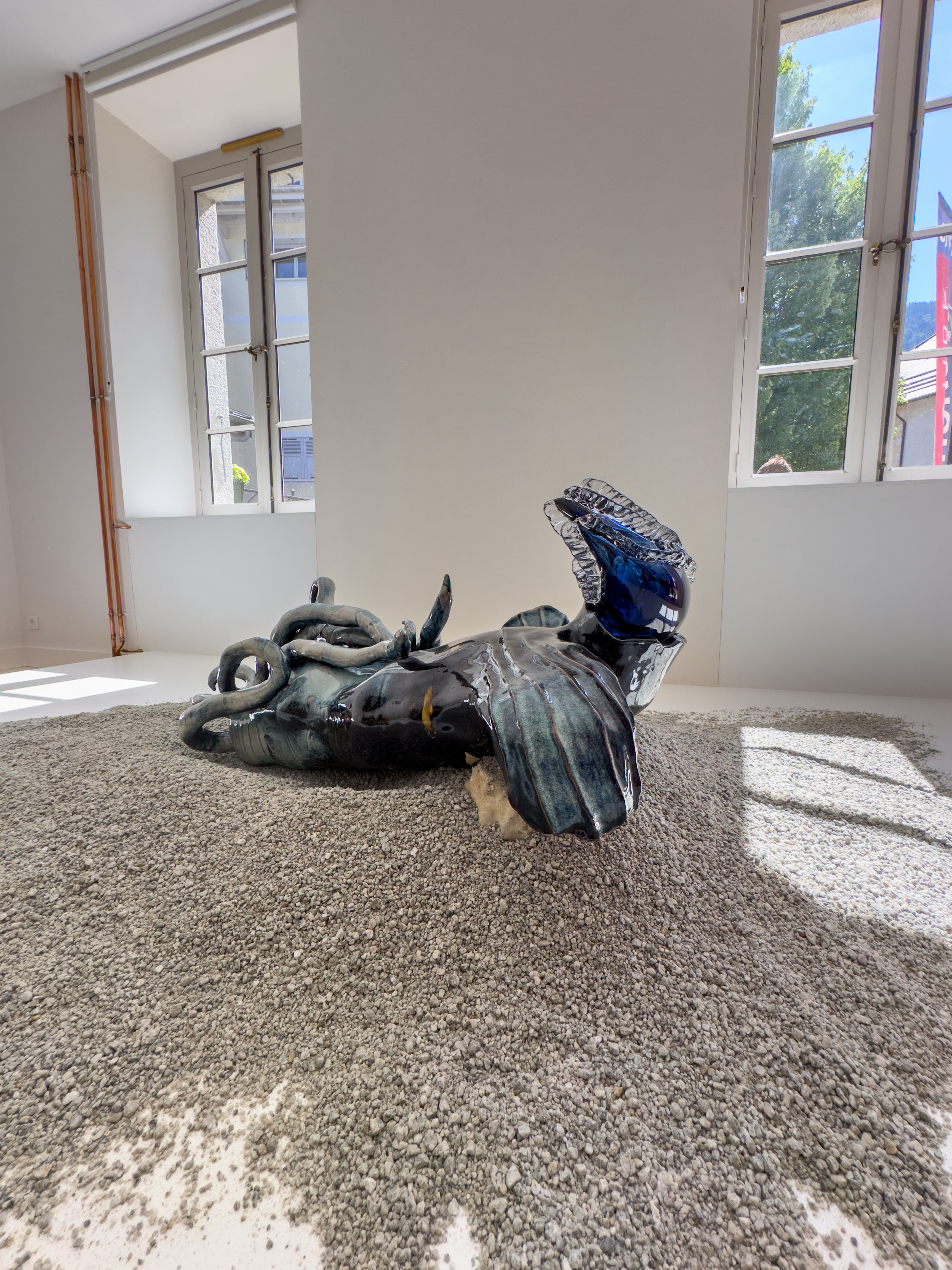 Sculpture de Yan Tomaszewski - Biennale Artocène