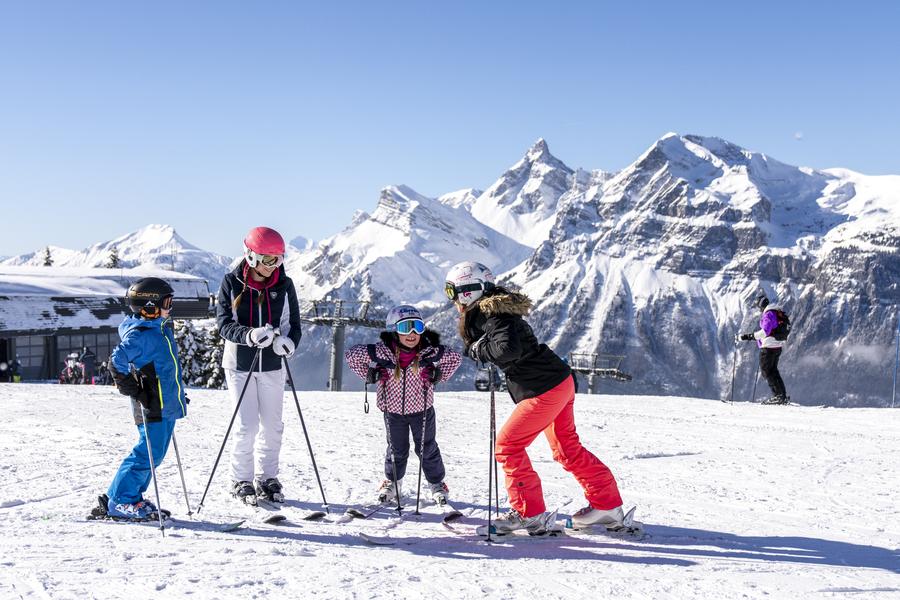 Les Carroz - Domaine débutant_Les Carroz-d'Arâches