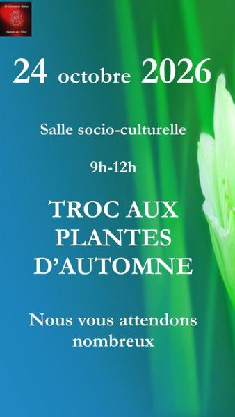 Troc aux plantes d'automne
