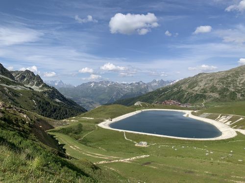 Lac de la vallée de l'Arc