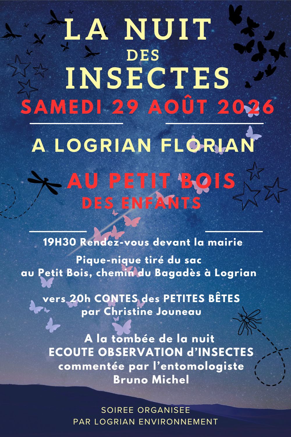 La nuit des insectes