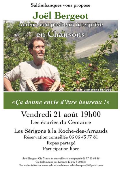 Joël Bergeot en Chansons