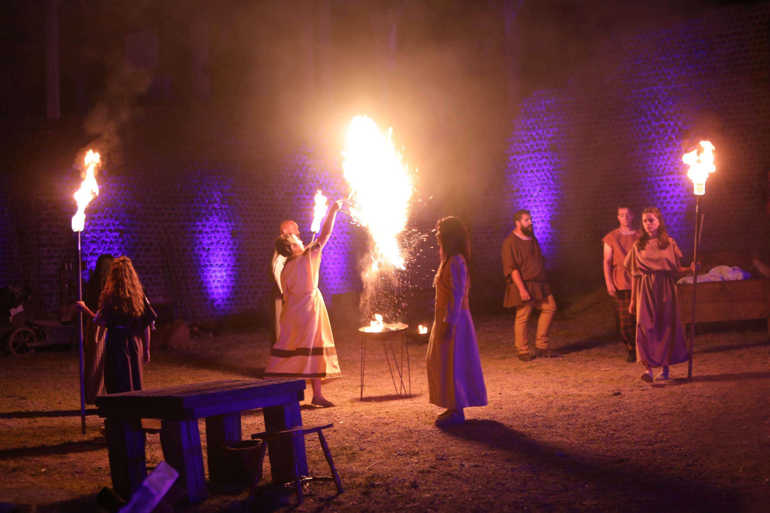 Cassinomagus - spectacle son et lumière "Le dernier chant des thermes"