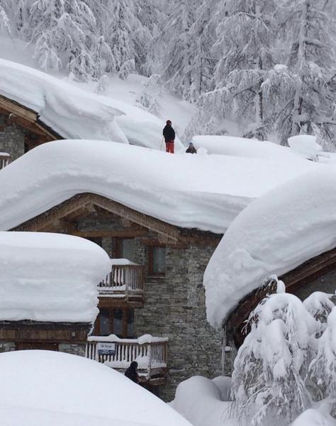 Extérieur en hiver - Chalet les Vallonnets