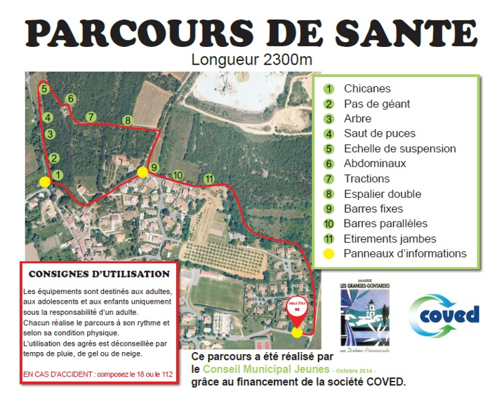 Parcours de santé Les Granges Gontardes