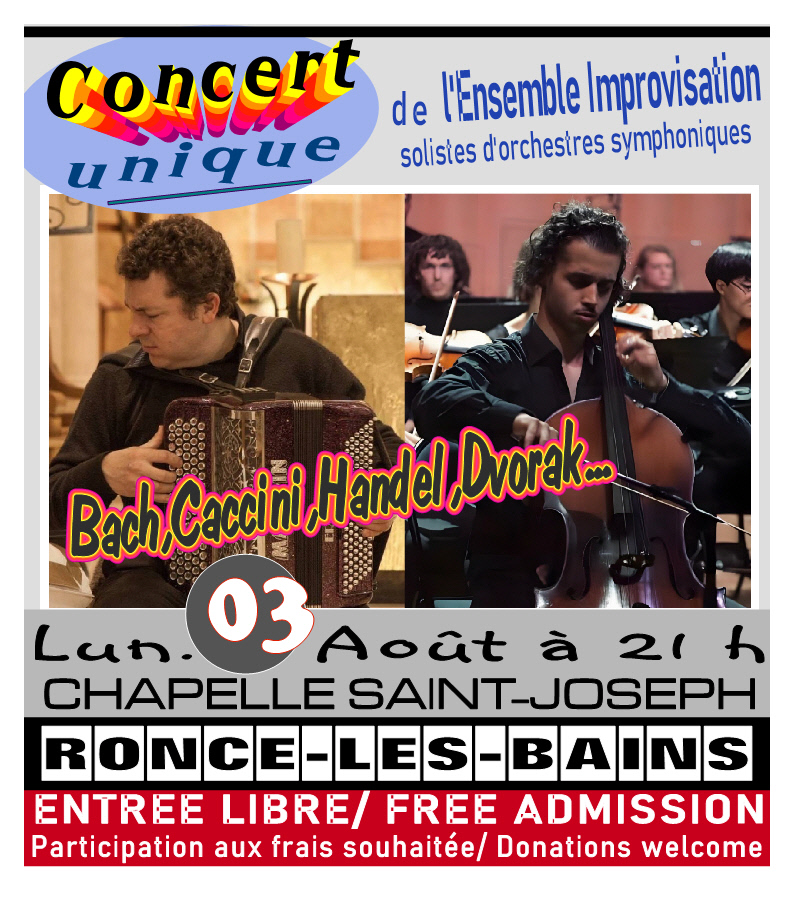 Concert de l'ensemble Improvisation solistes d'orchestres symphoniques