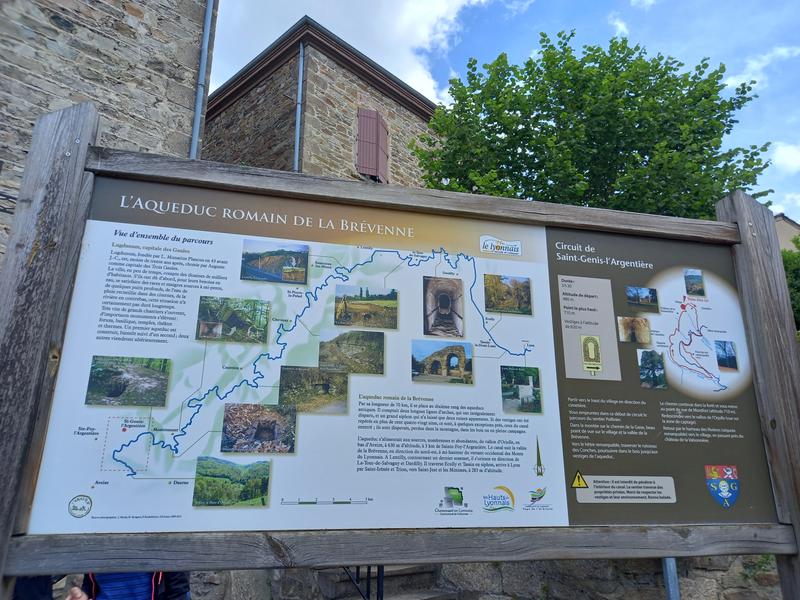 Sentier de découverte de l'Aqueduc Romain de la Brévenne_Saint-Genis-l'Argentière