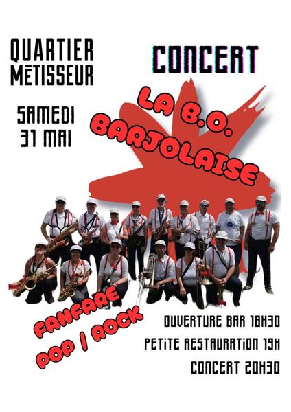 Concert de la BO BARJOLAISE