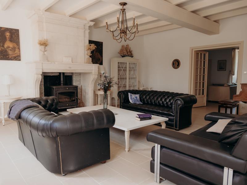 Salon gîte Maria