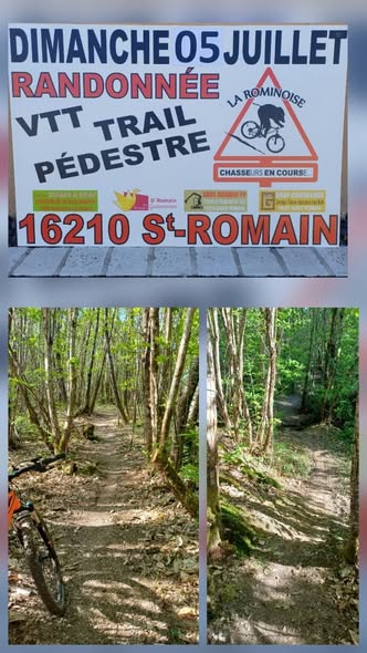 Randonnée marche - trail - VTT : La rominoise