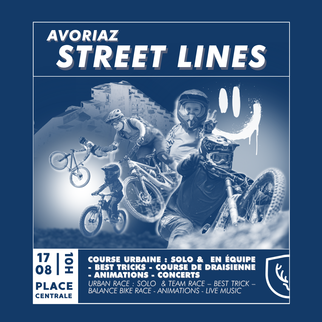 Avoriaz Street lines