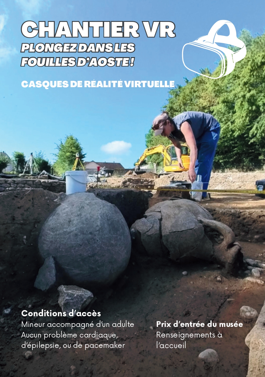 Chantier archéologique en réalité virtuelle