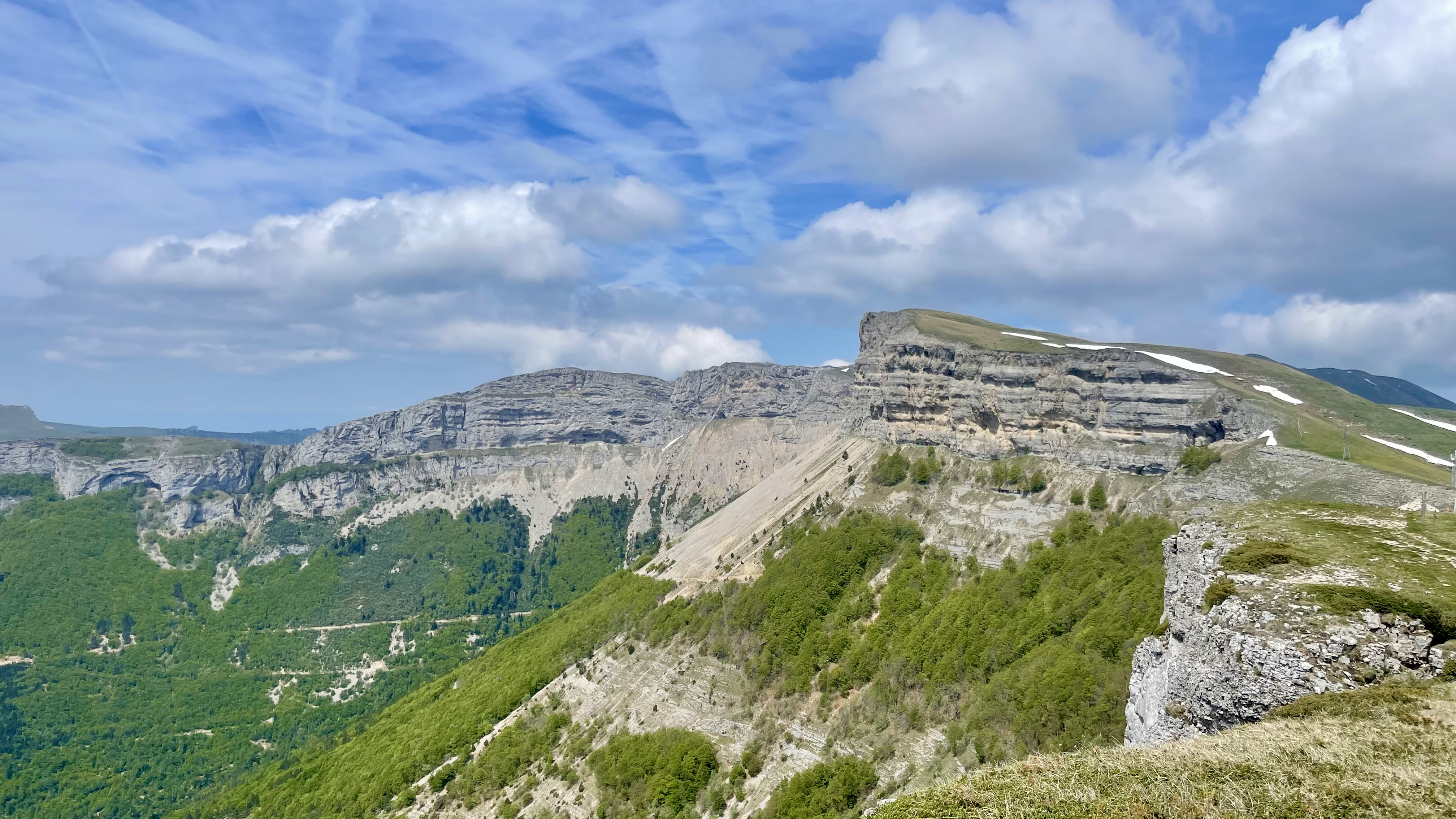 Falaises des montagnes du Vercors