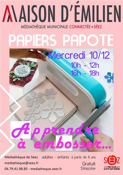 Ateliers créatifs à la médiathèque